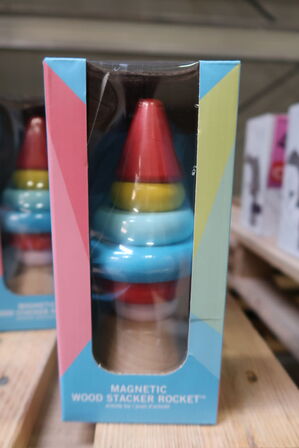 5 pk. Manhattan Toy Stacker Rocket Baby Toddler 7 Pc
