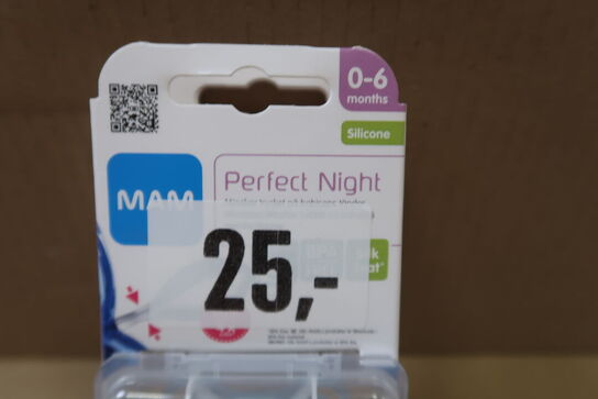 24 stk. MAM Perfect Night 0-6 mdr.