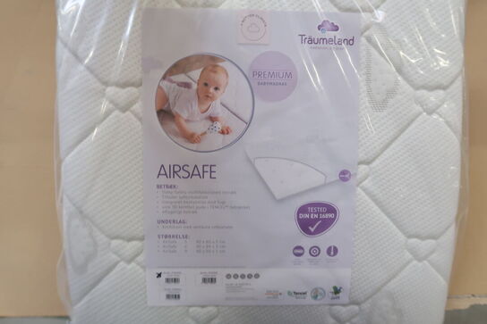 2 stk. Träumleland Premium babymadras Lux Airsafe 5 40x80 cm