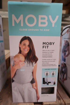 Strækvikle fra Moby - Fit Heathered Grey