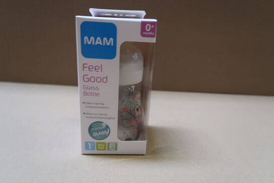 5 stk. Mam Glassutteflaske 170 Ml 0 Mdr. 