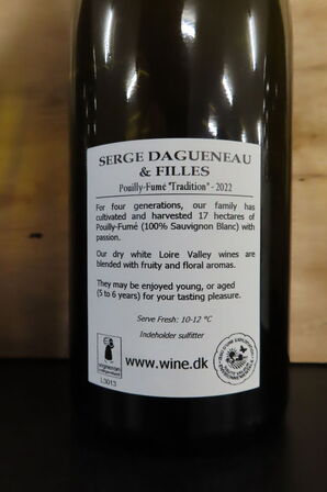 4 Fl. Hvidvin DOMAINE SERGES DAGUENEAU & FILLES 750ml.