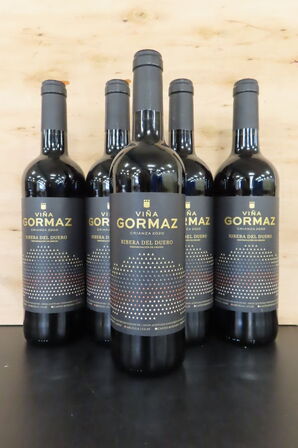 5 fl. Rødvin BODEGAS GORMAZ 750ml.