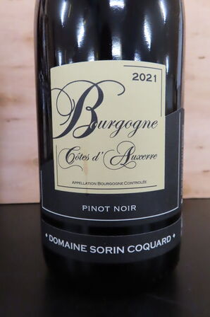 4 fl. Rødvin DOMAINE SORIN COQUARD 750ml.