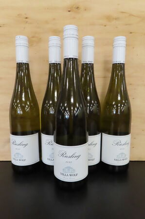 5 fl. Hvidvin VILLA WOLF 750 ml.