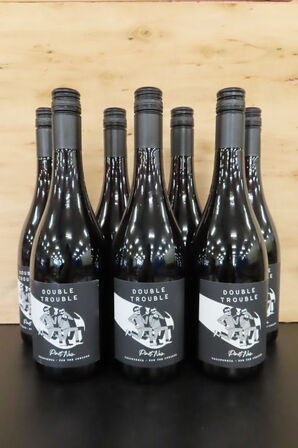 7 fl. Rødvin DOUBLE TROUBLE 750ml.