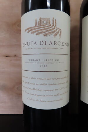 2 fl. Rødvin TENUTA DI ARCENO 750ml.