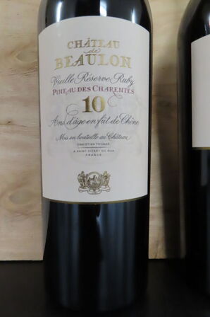 2 fl. Rødvin CHATEAU DE BEAULON 750ml.