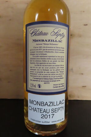 12 fl. Hvidvin CHATEAU SEPTY 375ml.