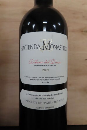 2 fl. Rødvin HACIENDA MONASTERIO 750ml.