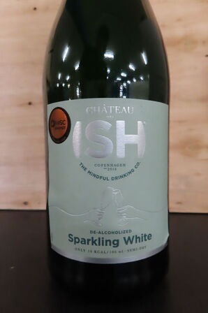 6 fl. Dealkoholiseret mousserende hvidvin CHEATEAU DEL ISH 750ml.