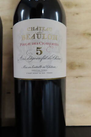 2 fl. Rødvin CHATEAU DE BEAULON 750ml.