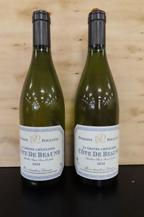 2 fl. Hvidvin DOAINE POULLEAU 750ml.