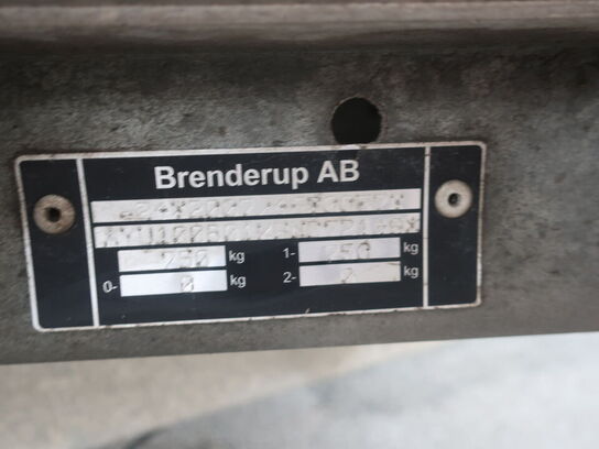 Trailer BRENDERUP B01 750 kg