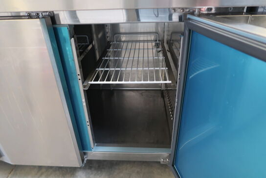 Tefcold CK7310 Kølebord med Tefcold VK33-180 koldjomfru