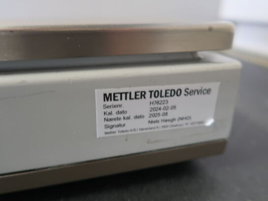 Digital Præcisionsvægt METTLER TOLEDO