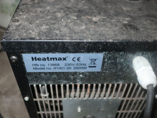 2kW varmeblæser HEATMAX