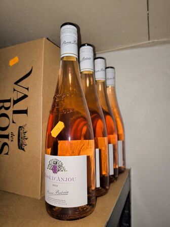 18.fl Rose VAL DES RIOS Cotes Du Rhone 2022. 4 fl. ROSE D'ANJOU 2023