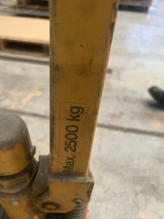 Palleløfter BV max 2500 kg