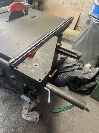 Bordrundsav SCM SI15F inkl. spånsug