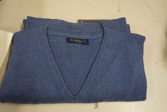 3 stk. Skjorter, 1 stk. Polo & 1 stk. Sweatshirt BERKELEY
