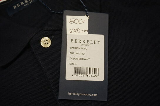 6 stk. Polo BERKELEY 
