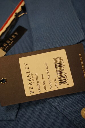 6 stk. Polo BERKELEY 