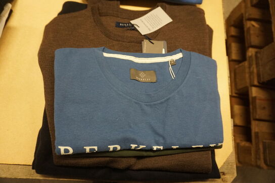 3 stk. T-shirts & 2 stk. Sweatshirts BERKELEY