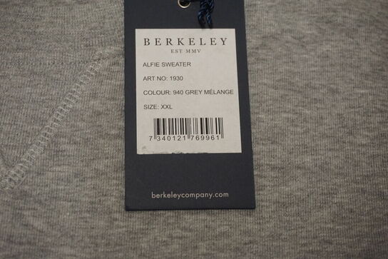 2 stk. Sweatshirts, 1 stk. t-shirt & 1 par shorts BERKELEY