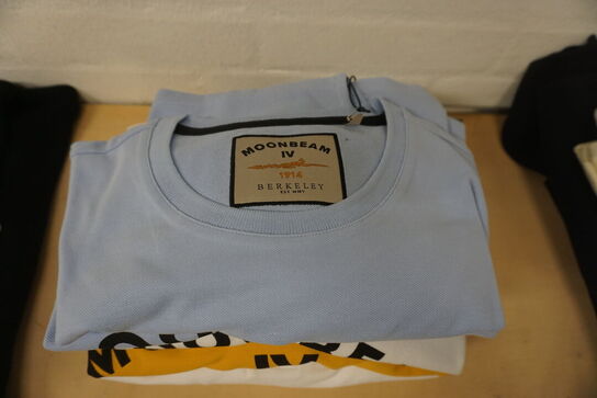 4 stk. T-shirts & 1 stk. Polo BERKELEY