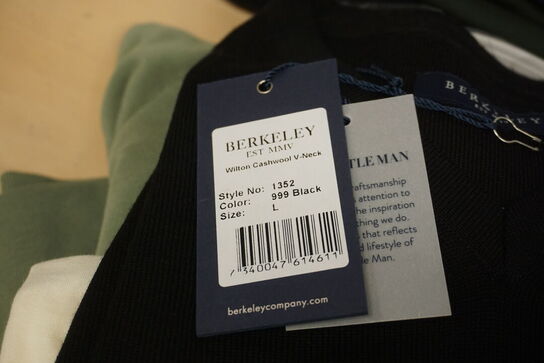 2 stk. Sweatshirts, 2 stk. T-shirts & 1 stk. Skjorte BERKELEY