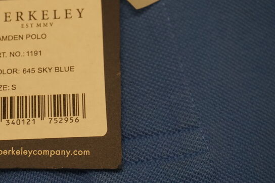 8 stk. Polo BERKELEY 