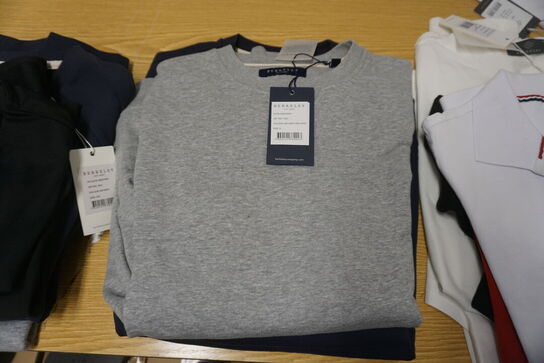 3 stk. Polo & 3 stk. Sweatshirts BERKELEY