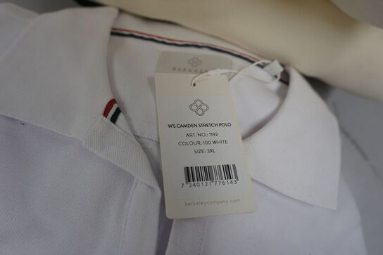 3 stk. Skjorter, 1 stk. Polo & 1 stk. Sweatshirt BERKELEY