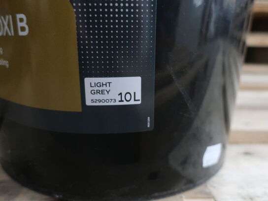 Epoxy 2K gulvmaling 'light grey' 10L NORDSJÖ Prof. 