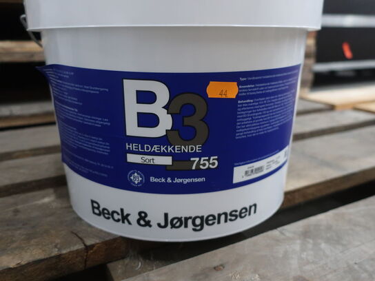 Træbeskyttelse BECK & JØRGENSEN B3 755 2x10L Sort