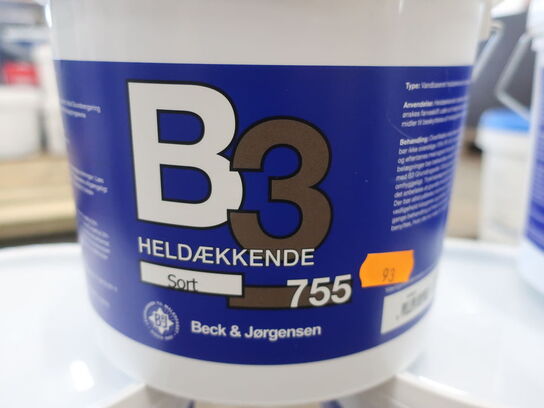 Træbeskyttelse BECK & JØRGENSEN B3 755 5x3L Sort