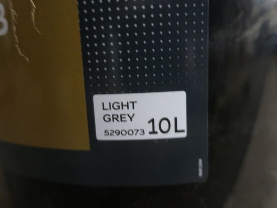 Epoxy 2K gulvmaling 'light grey' 10L NORDSJÖ Prof. 