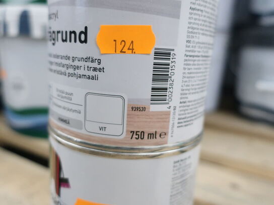 Trægrunder CAPAROLCapacryl 2x0,75L Hvid