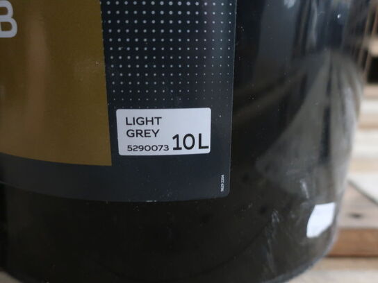 Epoxy 2K gulvmaling 'light grey' 10L NORDSJÖ Prof. 