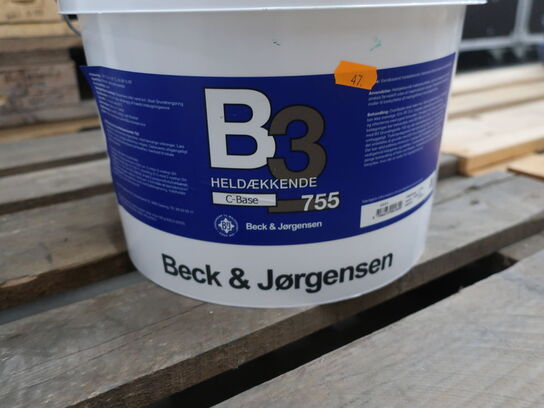 Træbeskyttelse BECK & JØRGENSEN B3 755 2x9L Hvid/A-Base