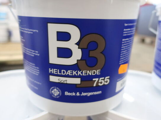 Træbeskyttelse BECK & JØRGENSEN B3 755 5x3L Sort