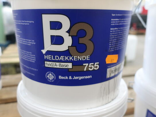 Træbeskyttelse BECK & JØRGENSEN B3 755 4x4,5L Hvid A-Base