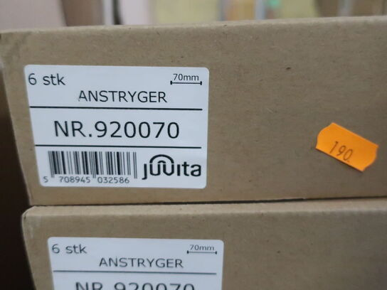 Pensel JUVITA 70 mm. Anstryger 920070. 48 stk. (ubrugt)