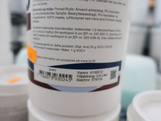 20x0,9L vægmaling BECK & JØRGENSEN Hvid A-Base + C-Base