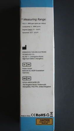 Måleapparet TDS Meter