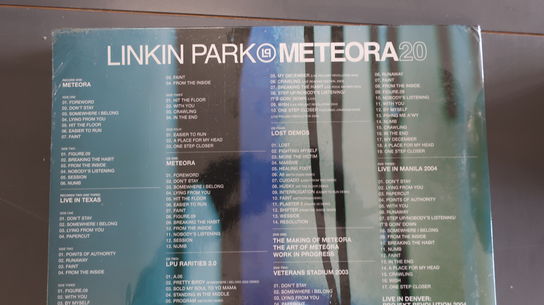 LP samling LINKIN PARK Meteora 20 Year Anniversary