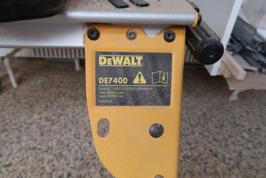 DeWalt DW745-qs byggesav + DeWalt DE74000 arbejdsbord 