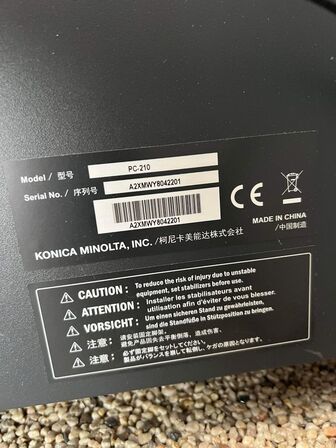 Printer, Konica Minolta ineo+ 224e