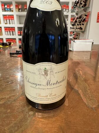 1 fl. Benoît Ente Chassagne-Montrachet 2003 MOMSFRI